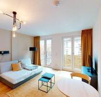 Furnished: 1-Room-Apartment in B-UP! - Frankfurt am Main Bornheim