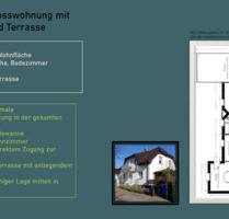 3 Zimmer Erdgeschoss Wohnung mit Garten und Garage - Schwedt (Oder)