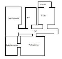 Nachmieter für 3 Zimmer Wohnung im Zentrum von Gera