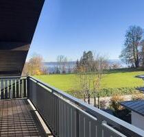 Wohnen mit See- und Bergblick – großzügige Dachgeschosswohnung in Tutzing