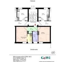 Nachmieter 2 Raum Wohnung - 354,00 EUR Kaltmiete, in Eisenhüttenstadt (PLZ: 15890)