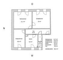 Lichtdurchflutete modernisierte Altbauwohnung in Amberg - Augsburg Innenstadt