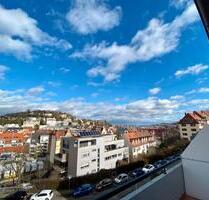Möblierte 1-Zimmerwohnung mit großem Balkon in Stuttgart-Süd
