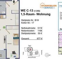 Wohnanlage Schlossblick Barrierearme 1,5 Raum Wohnung in Meiningen zu vermieten!