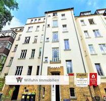 Möblierte Wohnung im EG - ruhig und zentrumsnah - 3 Zimmer - mit großem Innenhof! - Leipzig Südost