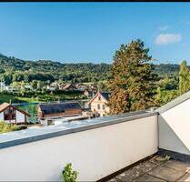 Helle 1-Zimmer-Wohnung mit Rheinblick in Büsingen am Hochrhein