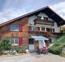 Ferienwohnung auf dem Bauernhof im Allgäu 5 Personen Bergblick - Rückholz