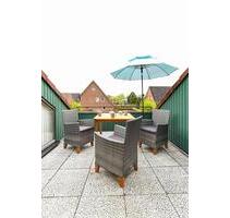 Ferienwohnung 3 in Esens, Nordsee- mit Balkon, gern Hunde