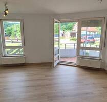 Frisch renovierte 1 Zimmer Wohnung mit großer sonniger Terrasse - Glauchau