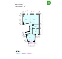 Sonnige 2,5-Zimmer-Altbauwohnung mit Balkon nahe dem Marienplatz. - Stuttgart Stuttgart-Süd