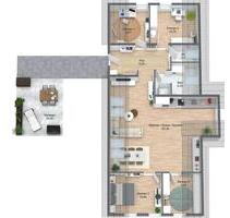 Stilvolle 5-Raum-Penthouse-Wohnung in Kirchheim a.N. - Kirchheim am Neckar