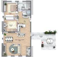 Hochwertige 3-Raum-Penthousewohnung in Kirchheim a.N. - Kirchheim am Neckar