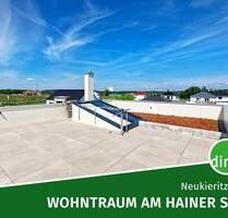 ERSTBEZUG mit Seeblick, Einbauküche, privater Dachterrasse, Tageslichtbad, Garage, PV-Anlage usw. - Neukieritzsch