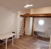 Top-renovierte, vollmöblierte 1-Zimmer-Wohnung mit Einbauküche in Mannheim Jungbusch – Bezugsfertig!