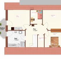 3-Zimmer-Wohnung mit Balkon, inklusive aller Nebenkosten - Rhede (Ems)