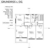 4 Zimmer - Wohnung, Gerlingen - Gehenbühl, 89qm