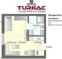 Hüttenberg - Neubau – Erstbezug OG Links 1 ZKB mit Küche, Fußbodenheizung und Keller