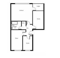 Smarter Wohnen: günstig geschnittene 3-Zimmer-Wohnung - Wiesbaden Mainz-Amöneburg