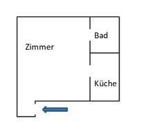 1 Zimmer-Wohnung - 400,00 EUR Kaltmiete, in Breuberg (PLZ: 64747)