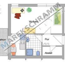 1-Zimmerwohnung in Nähe der Universität - Ilmenau