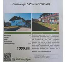 Geräumige 5 Zimmerwohnung in Arnbruck - Teisnach