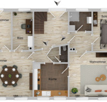 ☀️5-Raum-Wohnung mit Büro – Neu saniert in Theißen☀️ - Zeitz