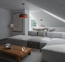 Helle, große Dachgeschosswohnung mit Balkon - Diepholz