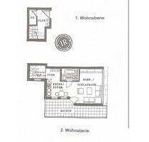 Schöne 1,5-Zimmer-Maisonettewohnung mit Dachterrasse & Tiefgar - Ludwigsburg