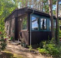 Sommerhaus im Wald am Beetzsee mit Bootsplatz