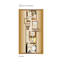 Bockhorn großzügige 3 Zimmer Wohnung OG, 95 m2 ab 1.2.2026