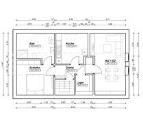 Kernsanierte 2-Zimmer-Dachgeschosswohnung - Kirchardt