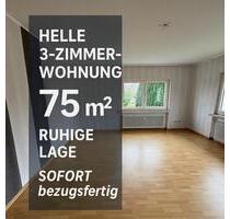Helle 3-Zimmer-Wohnung –75 m² – ruhige Lage - sofort bezugsfertig - Rinteln