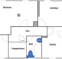 Stadtvilla Dachgeschoßwohnung in bester Lage - Eisenach