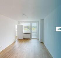 Über den Dächern der Stadt: Moderne 1-Zimmer-Wohnung mit großem Balkon - Rendsburg