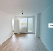 **Helle 1-Zimmer-Wohnung mit EBK, Balkon und tollem Ausblick** - Rendsburg
