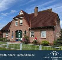 Zur Miete: Gepflegte 3-Zimmerwohnung mit Loggia & Garage im Dornumer Ortskern