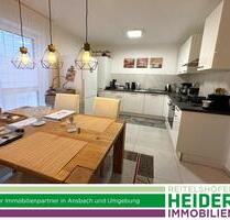 Barrierefreie 3 Zi. Wohnung mit Terrasse - Leutershausen