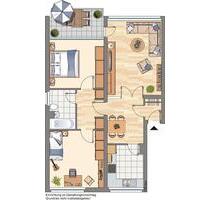 3-Zimmer-Wohnung mit Balkon in Recklinghausen Ost