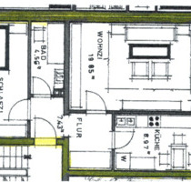 2-Zimmer-Wohnung 60m² nach Komplettrenovierung, Meyernberg - Bayreuth Altstadt