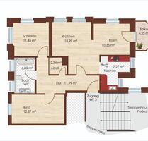 3-Zimmer, Balkon, Tageslichtbad, neue Einbauküche - Chemnitz Altendorf