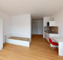Teilmöbliertes 1-Zimmer-Apartment mit Einbauküche und Balkon - Offenbach am Main Bieberer Berg
