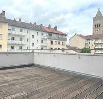 Geräumige 1-Zimmerwohnung mit Terrasse für berufstätigen Single - Mannheim Almenhof