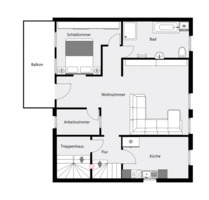 DG 4 Zi, Küche, Bad, Balkon - 760,00 EUR Kaltmiete, in Glauchau (PLZ: 08371)