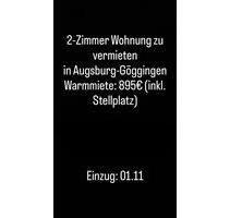 Wohnung zu vermieten - 895,00 EUR Kaltmiete, in Augsburg (PLZ: 86199) Bergheim