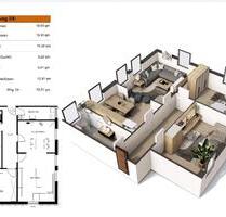 Kernsanierte 3-Zimmer-Wohnung - 1.000,00 EUR Kaltmiete, in Schopfloch (PLZ: 72296)