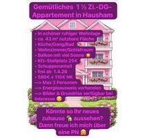 gemütliches 1 12 Zi.-DG-Appartement in Hausham