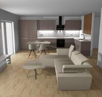 3-Zimmer Wohnung (sonnige SW-Lage) ca. 75,76m², Küche, Erstbezug - Neuötting