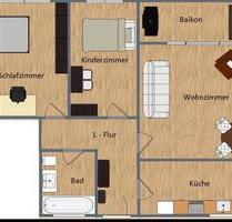 NACHMIETER!!! Schöne 3-Z-Wohnung,EBK+Balkon in Do-Lanstrop - Dortmund Grevel