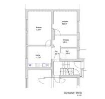 Helle 2 Zi- Wohnung im grünen Umfeld - Rötha