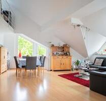 Schicke Maisonette-Wohnung mit Empore, Sonnenbalkon und Garage! - Mönchengladbach Süd